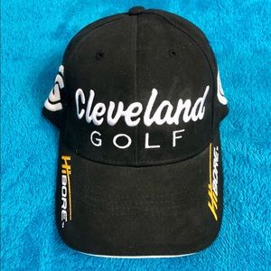 Cleveland Golf HiBore Golf hat. Adjustable 100% Cotton